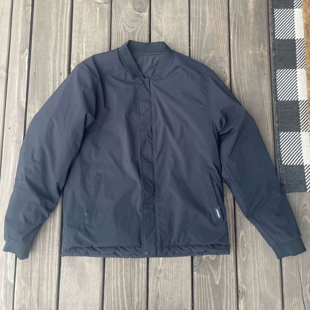 Mens Legends Reversible Bomber Jacket Coat